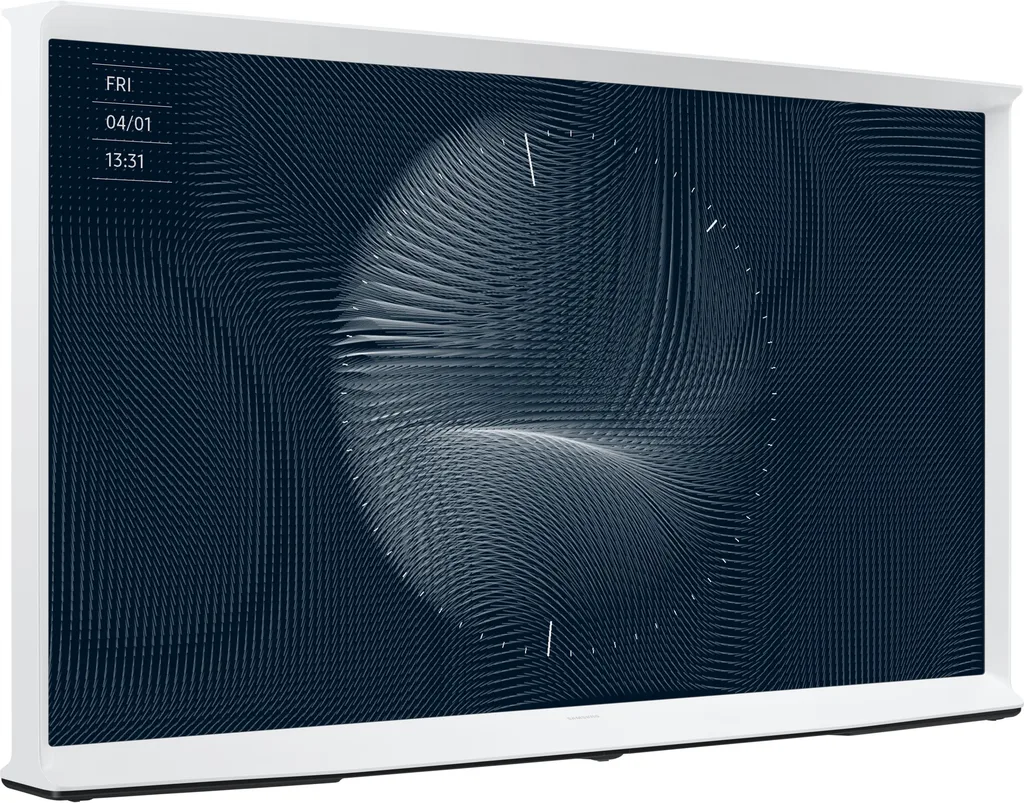 Телевизор Samsung 43" QLED The Serif LS01B белый — вид 3