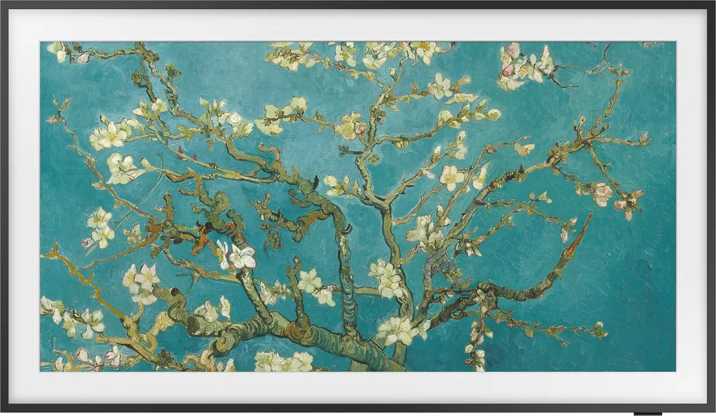 Телевизор Samsung 43" QLED The Frame 4K LS03B черный — вид 3