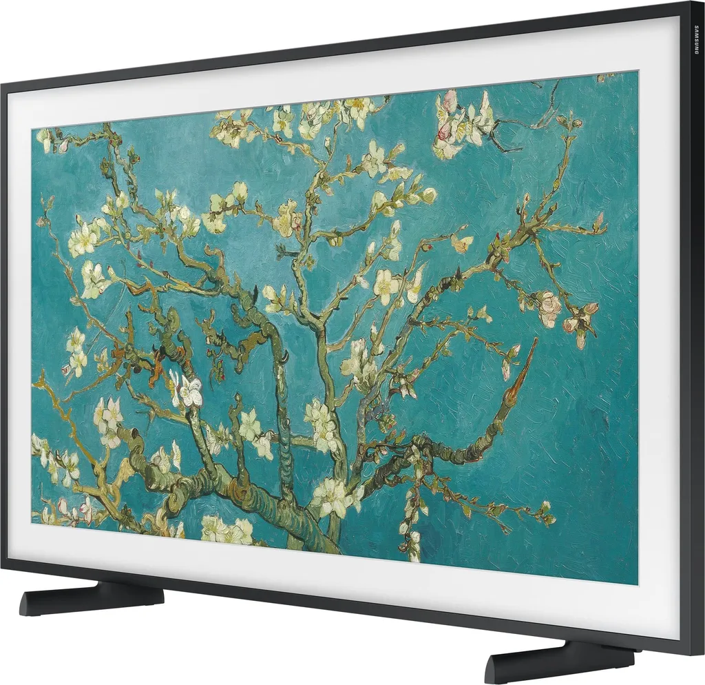 Телевизор Samsung 43" серия The Frame QLED 4K 2022 LS03B черный — вид 4