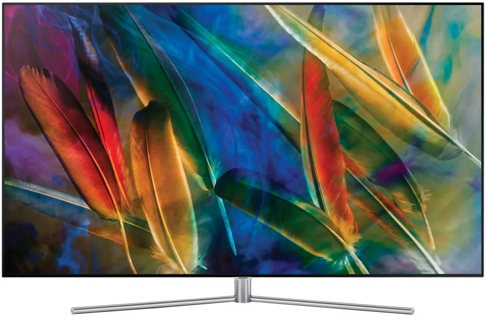 Телевизор Samsung 49" QLED Q7F 4К, Процессор Quantum, Смарт-ТВ (2024) QE49Q7FAMUXRU