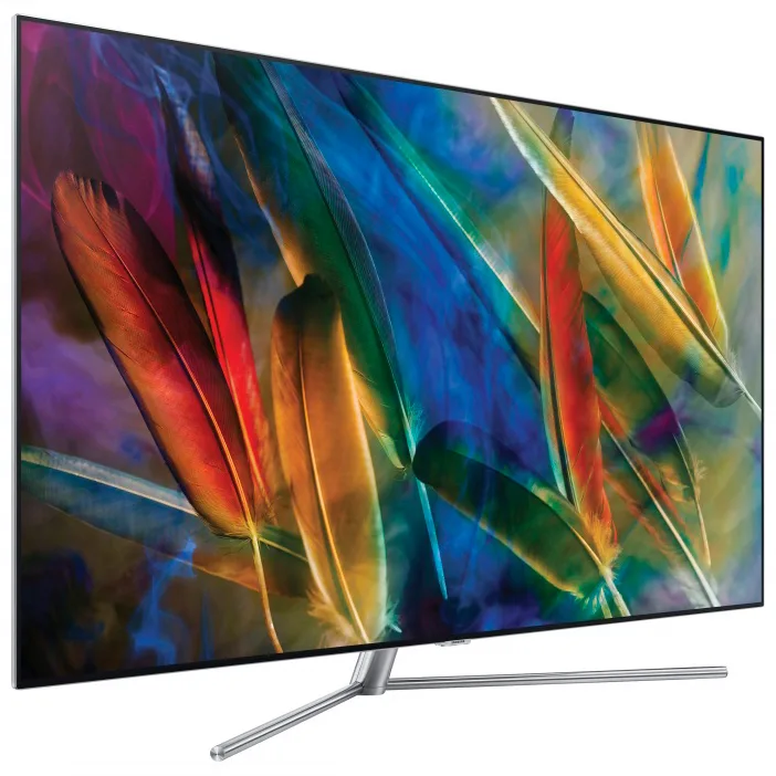 Телевизор Samsung 49" серия Q QLED 4K Flat Smart TV серебряный — вид 2