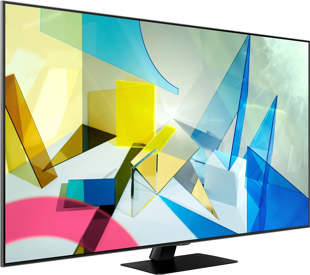 Телевизор Samsung 50" серия 8 QLED 4K Smart TV Q80T черный — вид 3