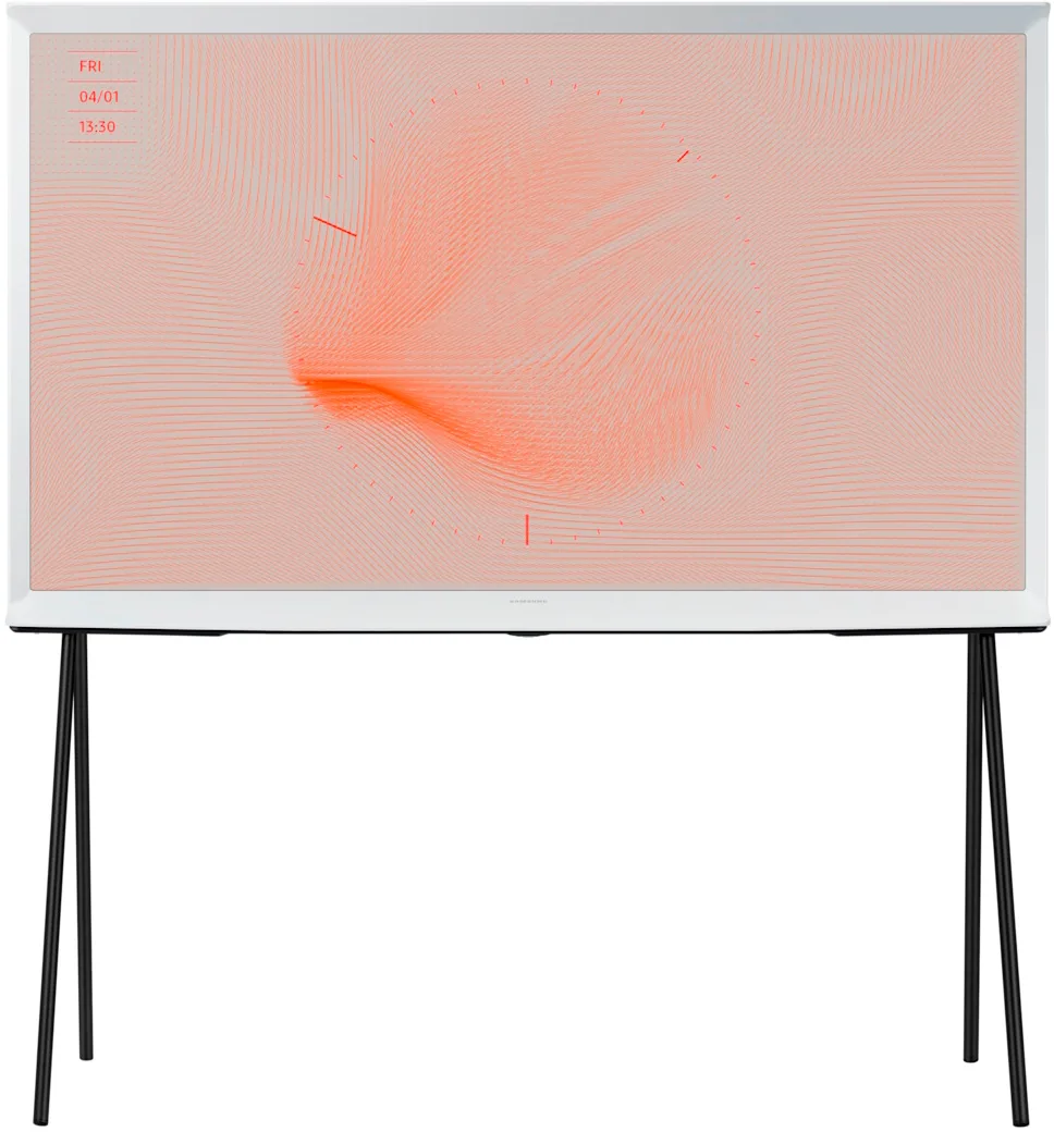 Телевизор Samsung 55" QLED The Serif TV LS01R белый — вид 3