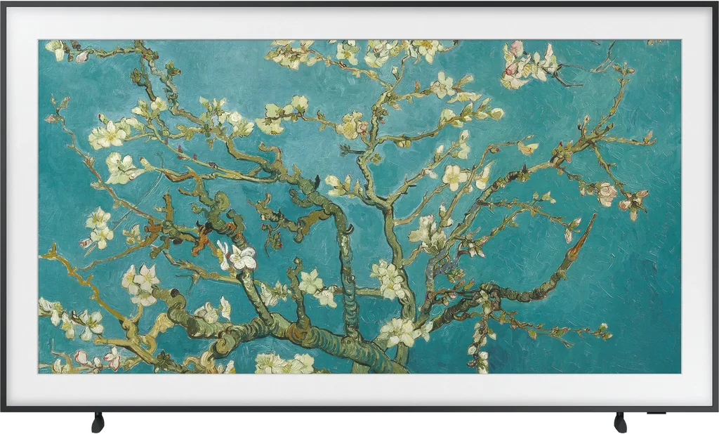 Телевизор Samsung 55" серия The Frame QLED 4K 2022 LS03B Черный — вид 3