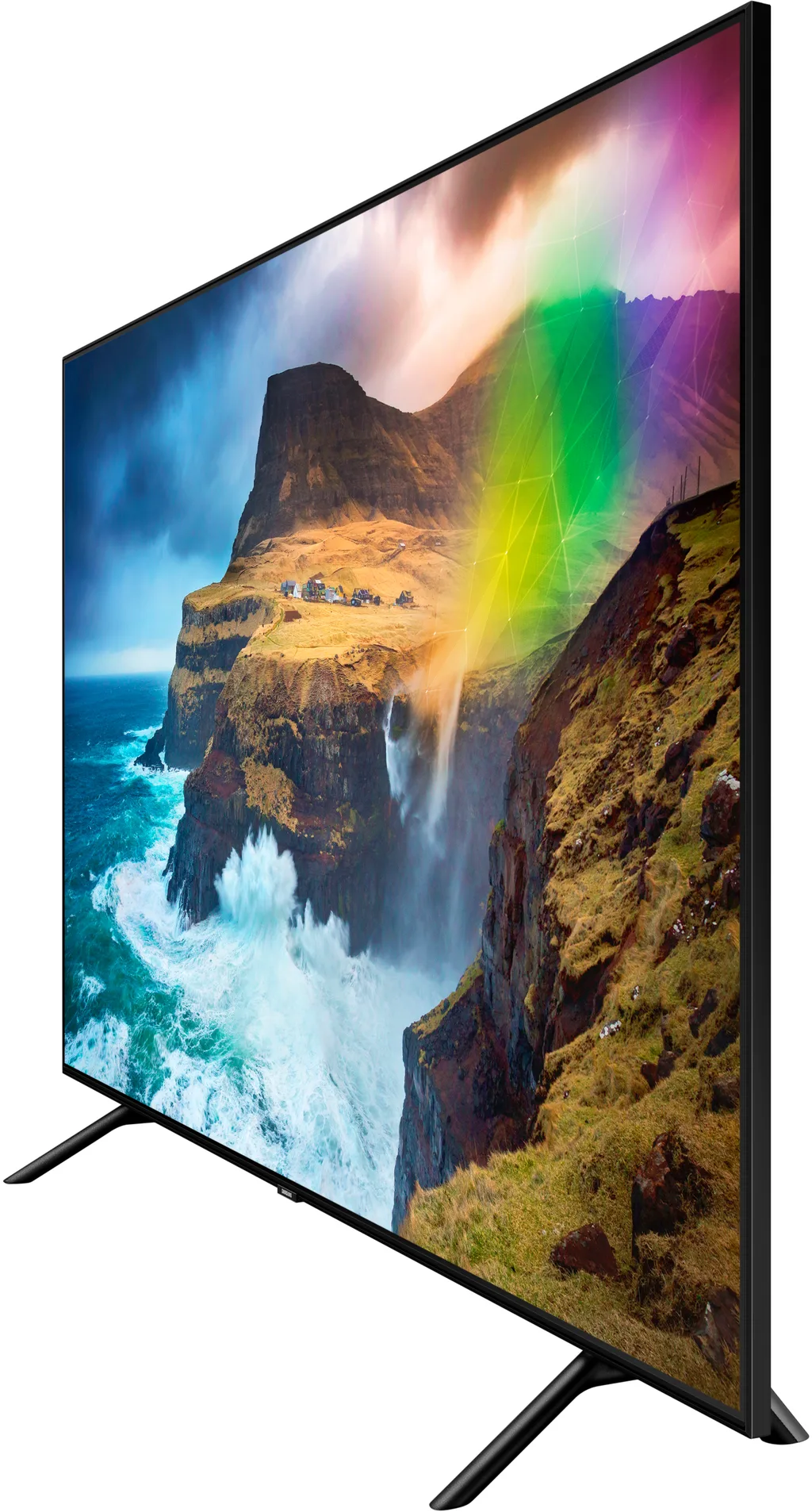 Телевизор Samsung 55" серия 7 4K Smart QLED TV 2019 Q70R черный — вид 5