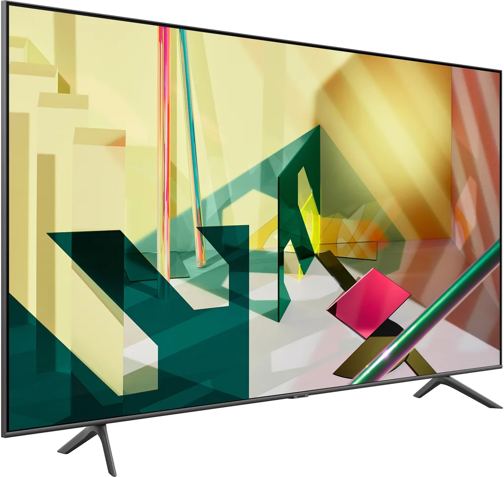 Телевизор Samsung 55" серия 7 QLED 4K Smart TV Q70T черный — вид 2