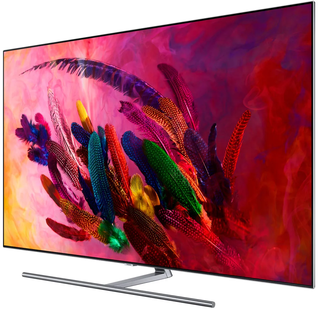 Телевизор Samsung 55" серия Q Q7F 4K Smart QLED TV 2018 серый — вид 2