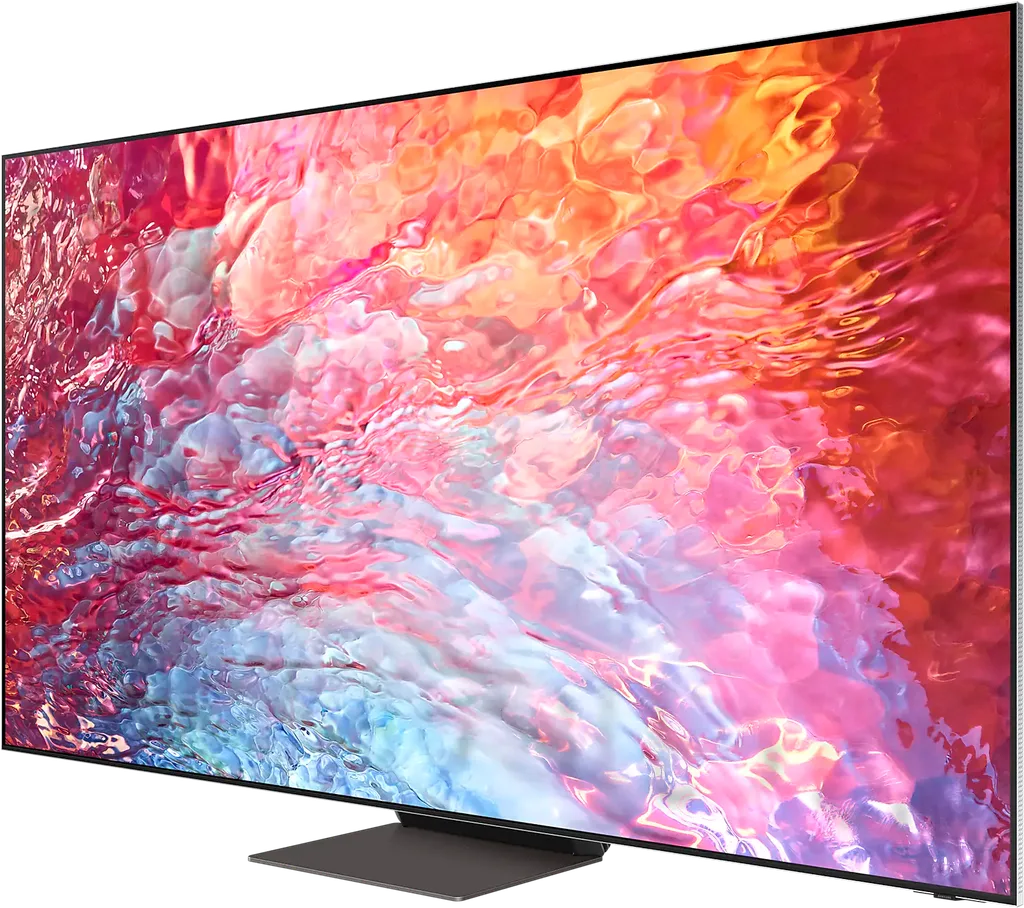 Телевизор Samsung 55" серия 7 Neo QLED 8K Smart TV 2022 QN700B стальной — вид 2