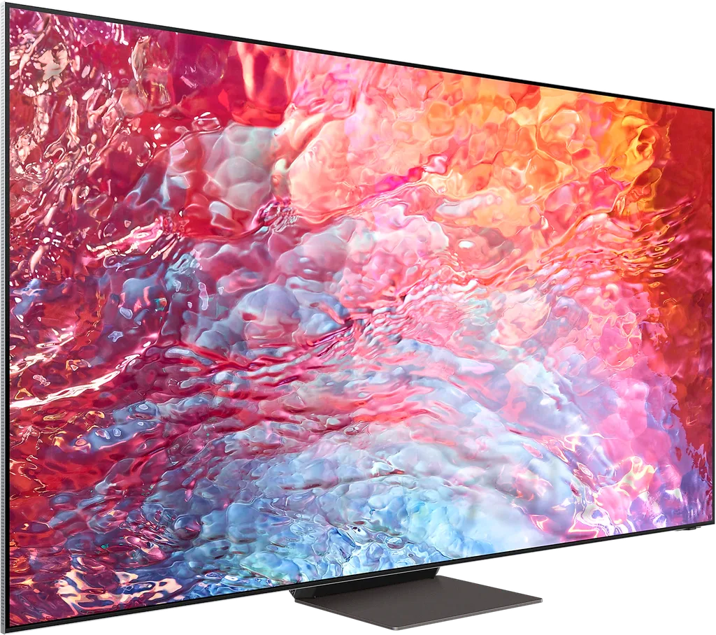 Телевизор Samsung 55" серия 7 Neo QLED 8K Smart TV 2022 QN700B стальной — вид 3