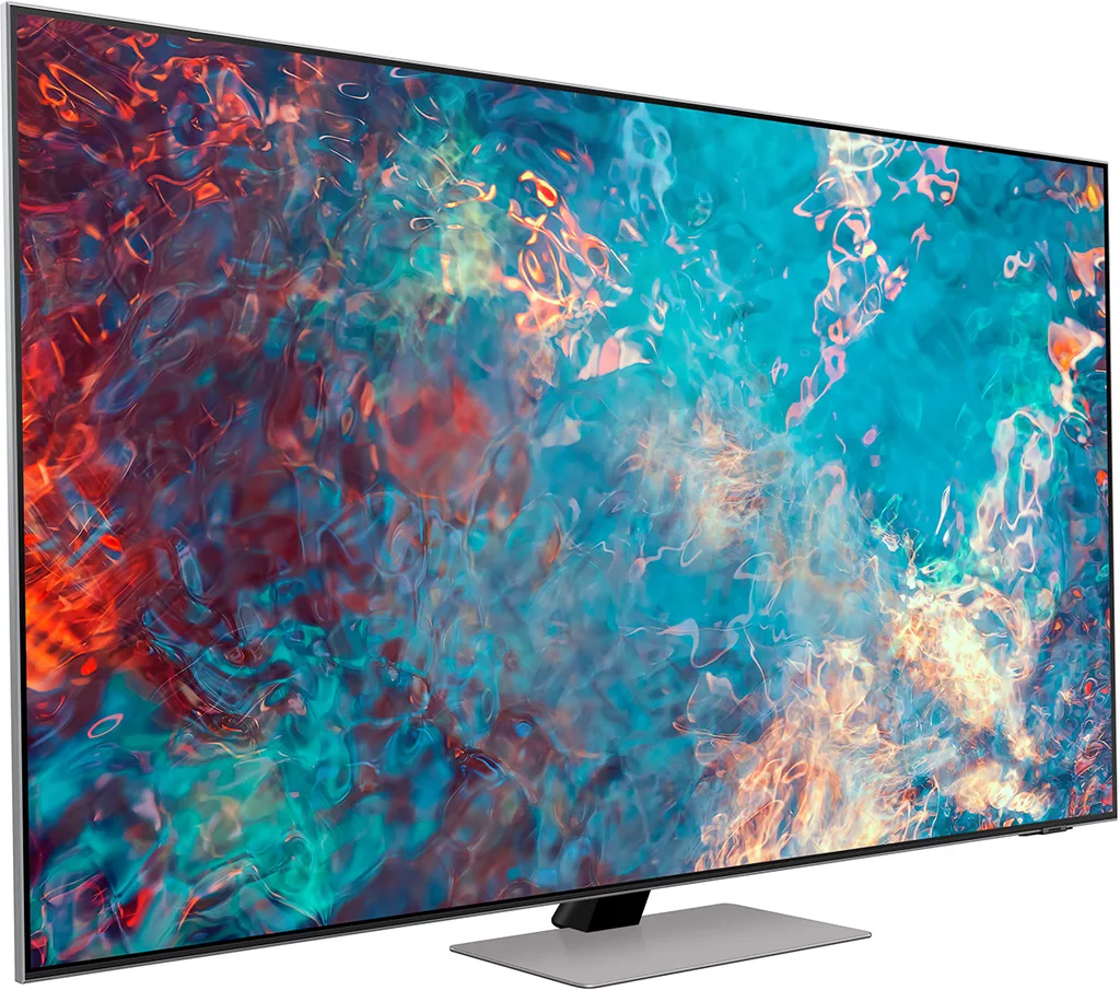 Телевизор Samsung 55" серия 8 Neo QLED 4K Smart TV 2021 QN85A серебристый — вид 3