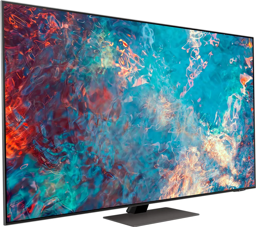 Телевизор Samsung 55" серия 8 Neo QLED 4K Smart TV 2021 QN87A серебристый — вид 3