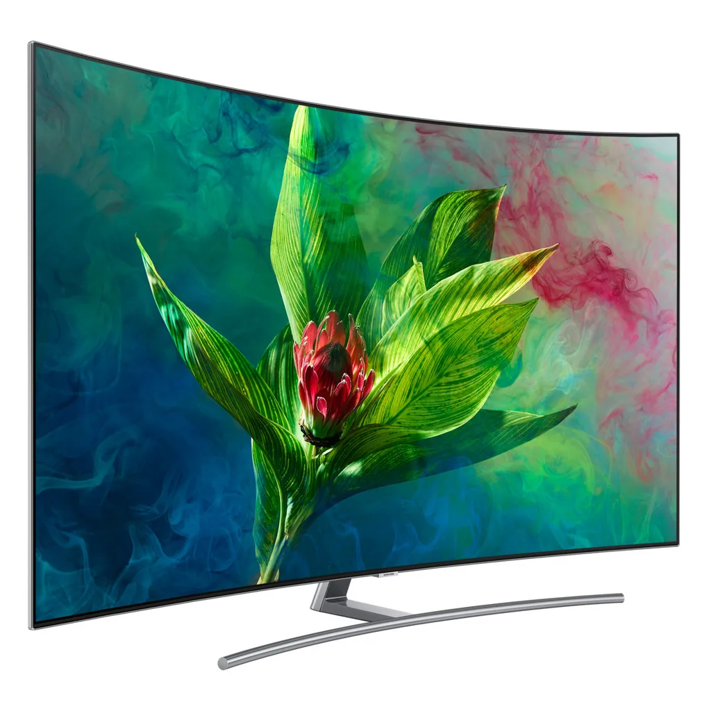 Телевизор Samsung 65" серия Q Q8C 4K Curved Smart QLED TV 2018 серый — вид 3