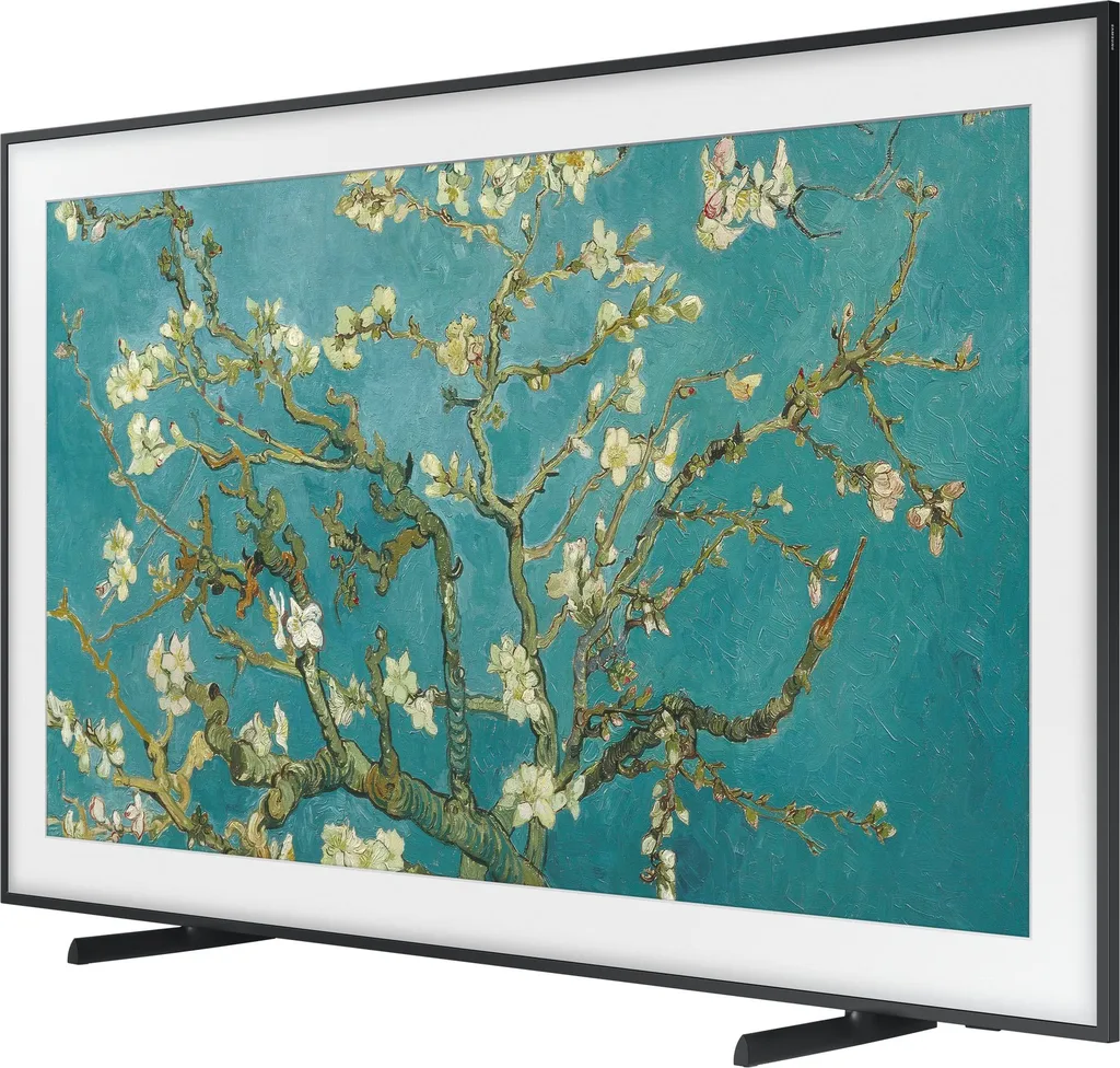 Телевизор Samsung 75" серия The Frame QLED 4K 2022 LS03B черный — вид 4