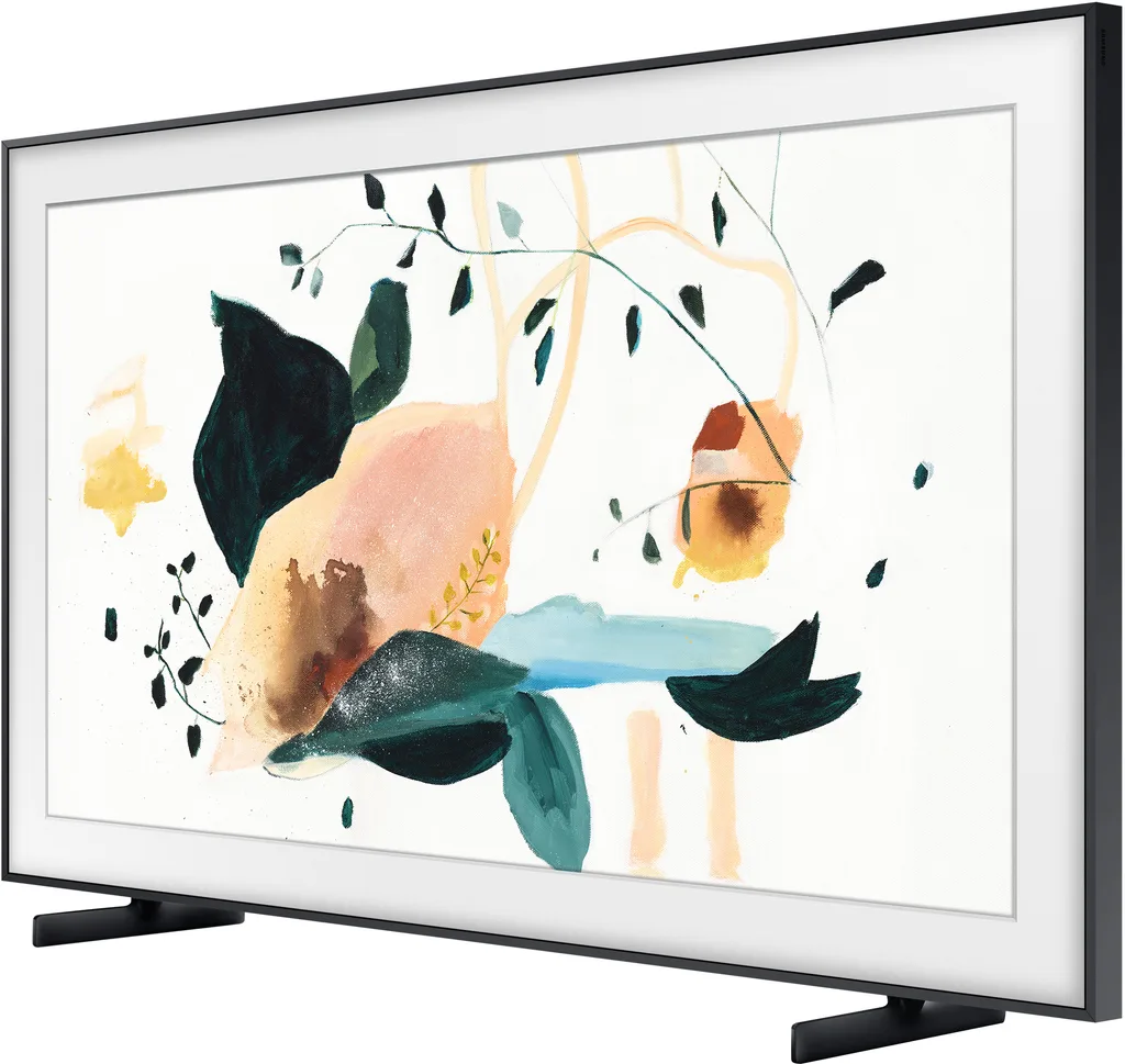 Телевизор Samsung 75" серия The Frame QLED 4K Smart LS03T черный — вид 3