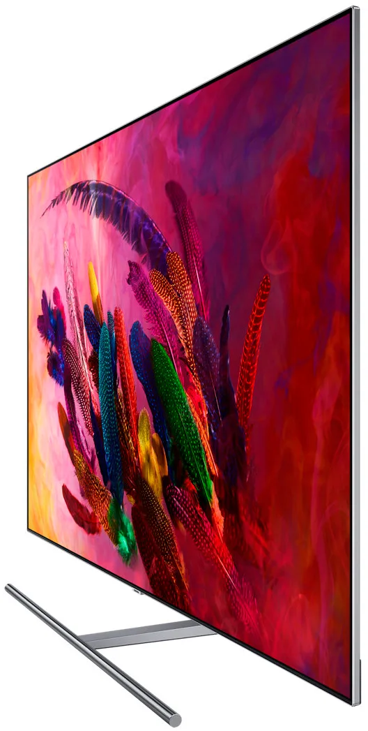 Телевизор Samsung 75" серия Q Q7F 4K Smart QLED TV 2018 серый — вид 4