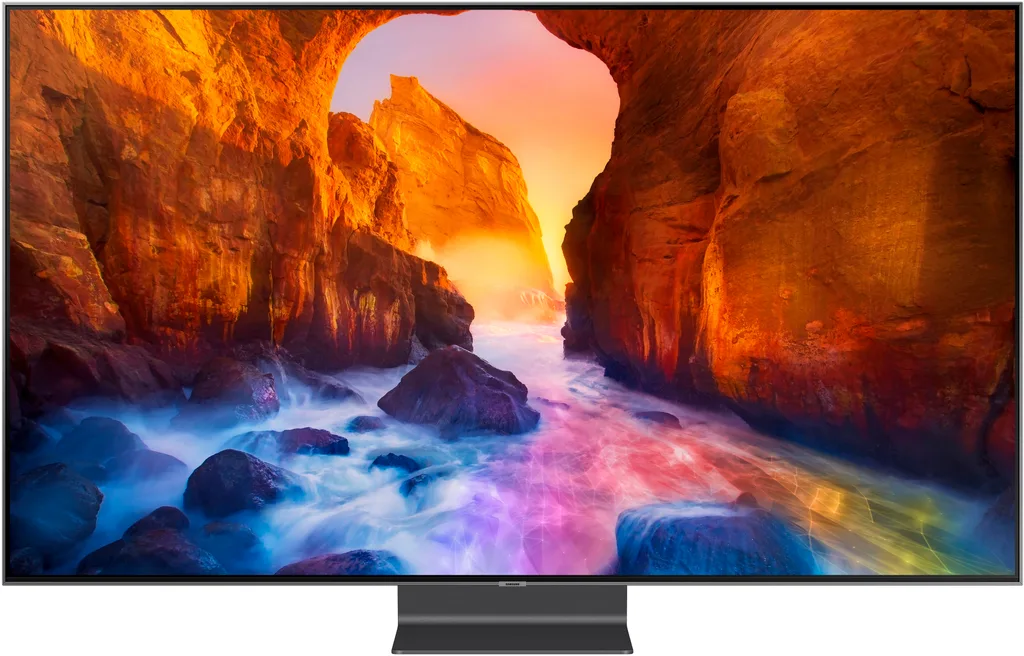 Телевизор Samsung 75" 4К смарт 4К, Процессор Crystal, Смарт-ТВ (2024) QE75Q90RAUXRU