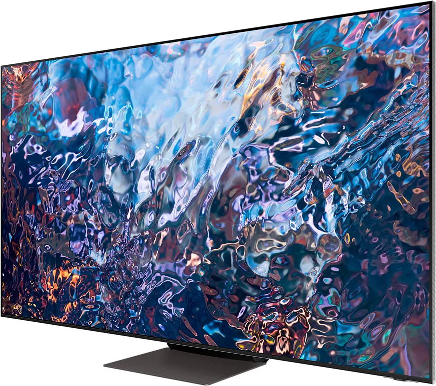 Телевизор Samsung 75" серия 7 Neo QLED 8K Smart TV 2021 QN700 серебристый — вид 2