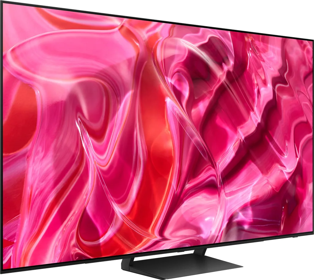 Телевизор Samsung 77" OLED 4K S90C черный титан — вид 3