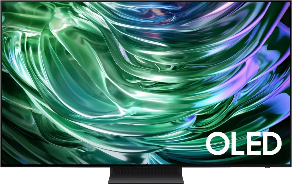 Телевизор Samsung 77" OLED S90D 4К, Процессор NQ4, Смарт-ТВ (2024) QE77S90DAEXRU