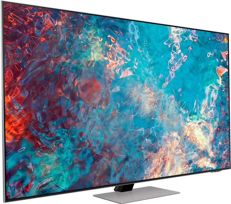 Телевизор Samsung 85" серия 8 Neo QLED 4K Smart TV 2021 QN85A серебристый — вид 3