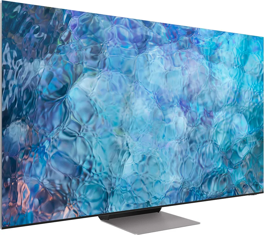 Телевизор Samsung 85" серия 9 Neo QLED 8K Smart TV 2021 QN900A серебристый — вид 3