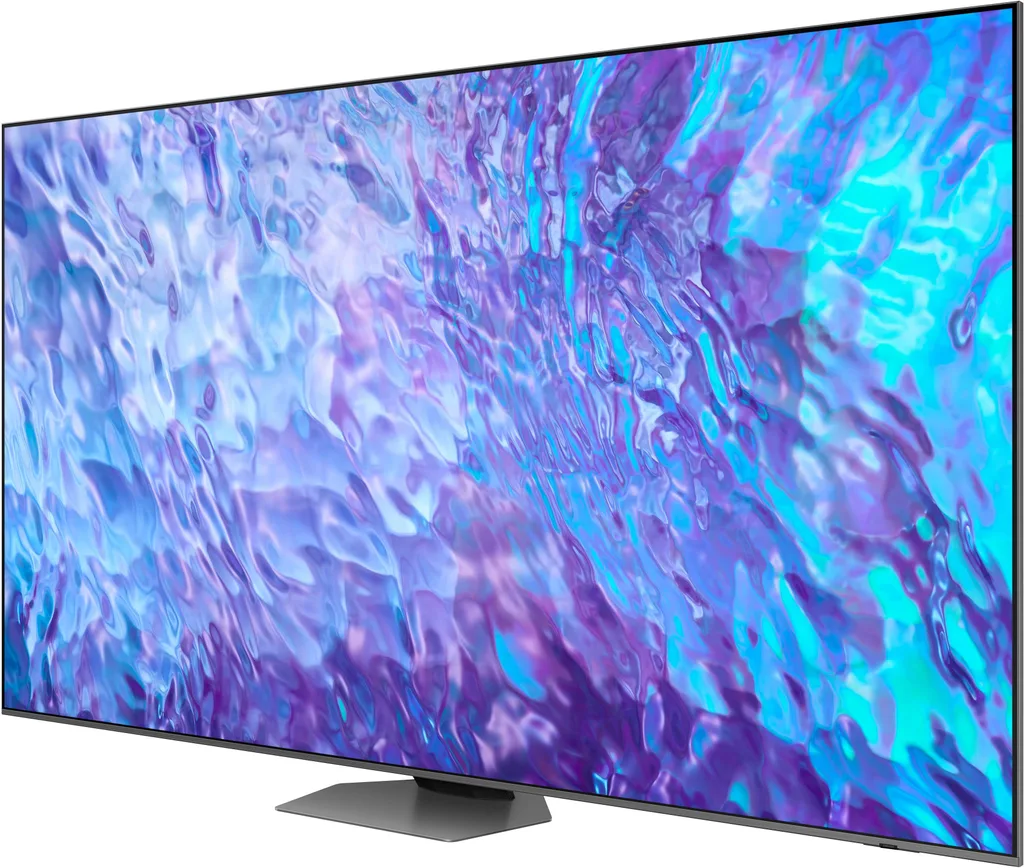 Телевизор Samsung 98'' QLED 4K Q80C серебристый — вид 2