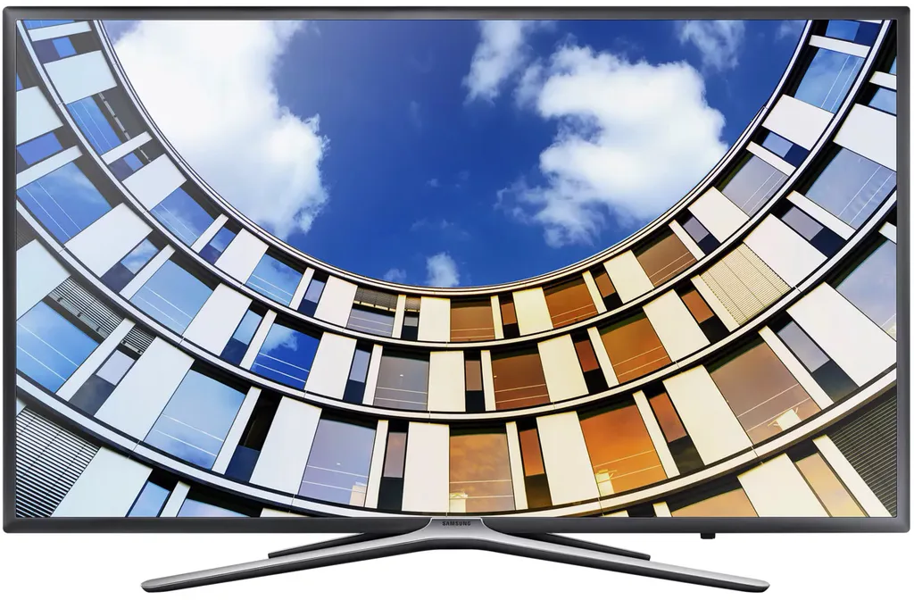 Телевизор Samsung 32" 1080p базовая 1080p, Процессор Hyper, Смарт-ТВ (2024) UE32M5500AUXRU