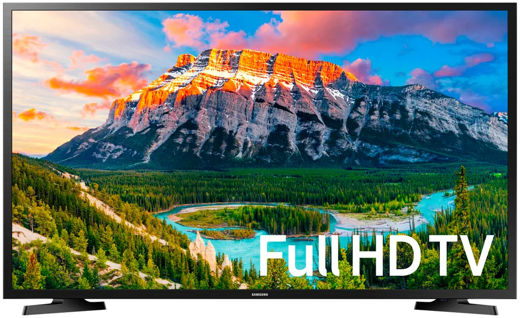 Телевизор Samsung 32" 1080p базовая 1080p, Процессор Hyper, Смарт-ТВ (2024) UE32N5000AUXRU