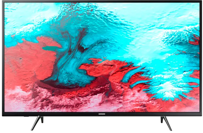 Телевизор Samsung 43" 1080p смарт 1080p, Процессор Crystal, Смарт-ТВ (2024) UE43J5202AUXRU