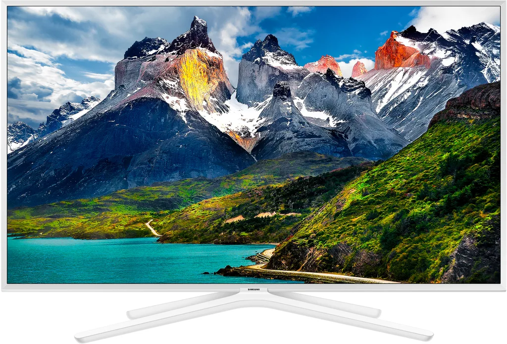 Телевизор Samsung 43" 1080p смарт 1080p, Процессор Crystal, Смарт-ТВ (2024) UE43N5510AUXRU