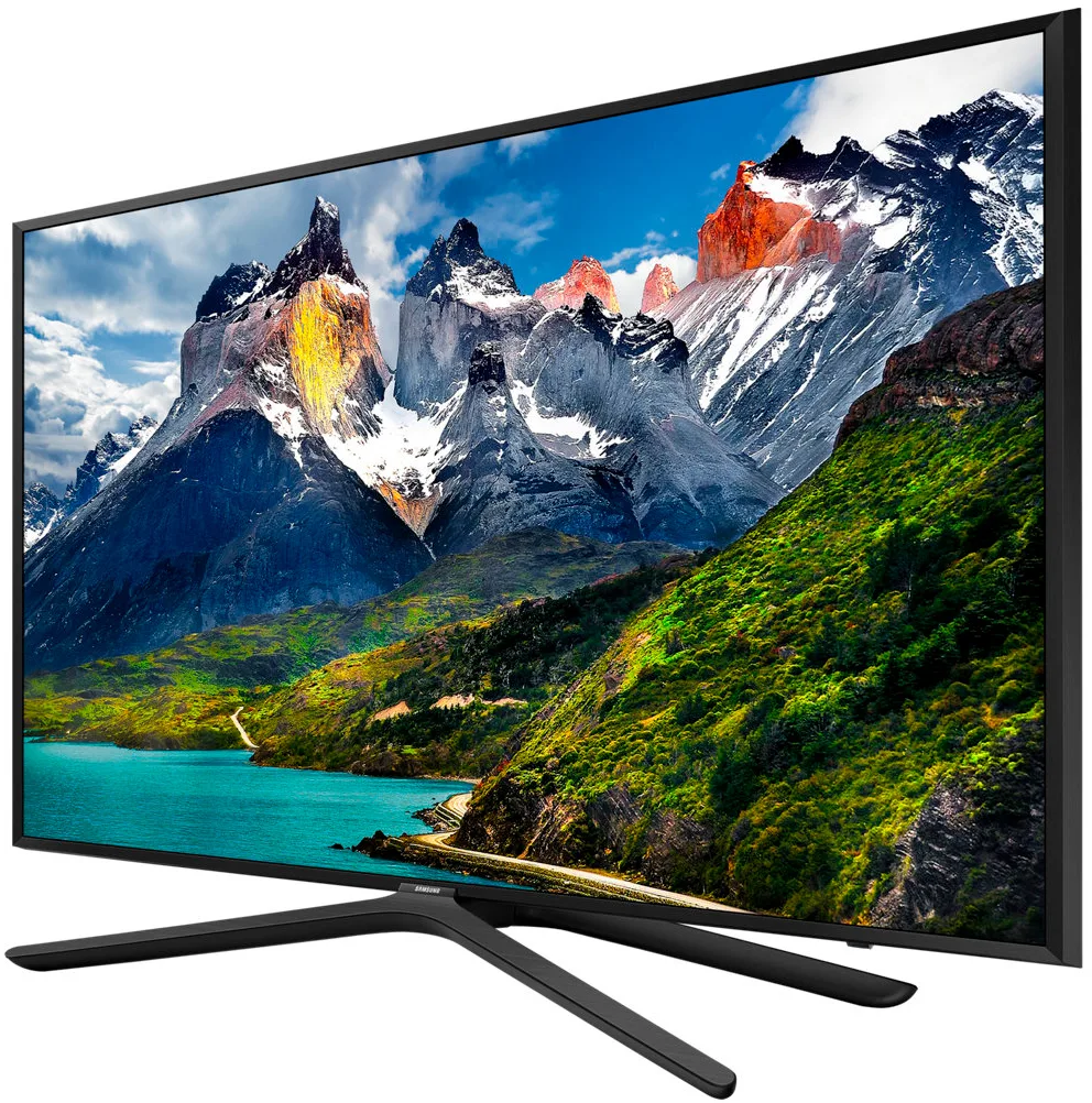 Телевизор Samsung 43" серия 5 FHD Smart TV N5570 черный — вид 2