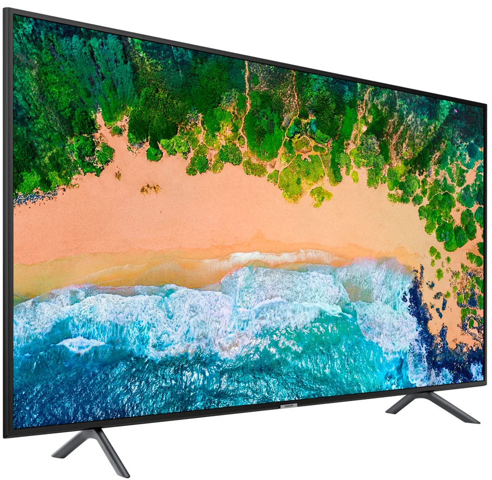 Телевизор Samsung 43" серия 7 UHD 4K Smart TV NU7170 черный — вид 3