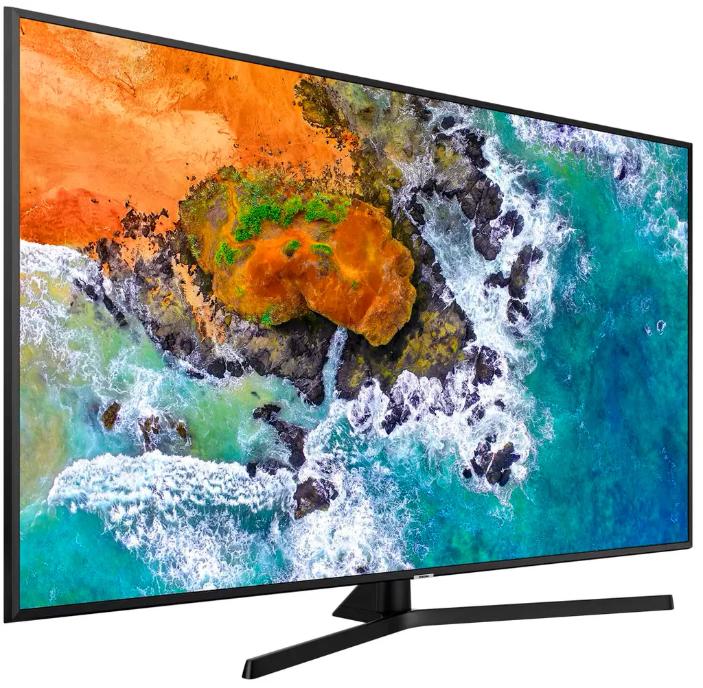 Телевизор Samsung 43" серия 7 UHD 4K Smart TV NU7400 черный — вид 3