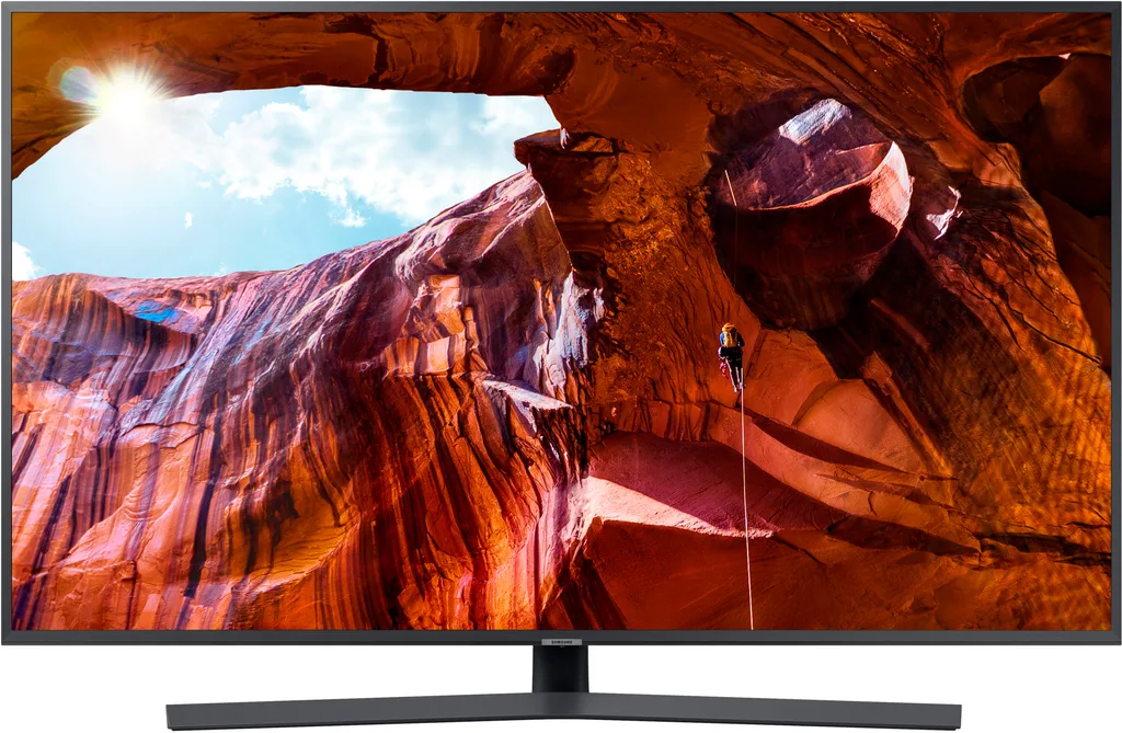 Телевизор Samsung 43" 4К смарт 4К, Процессор Crystal, Смарт-ТВ (2024) UE43RU7400UXRU