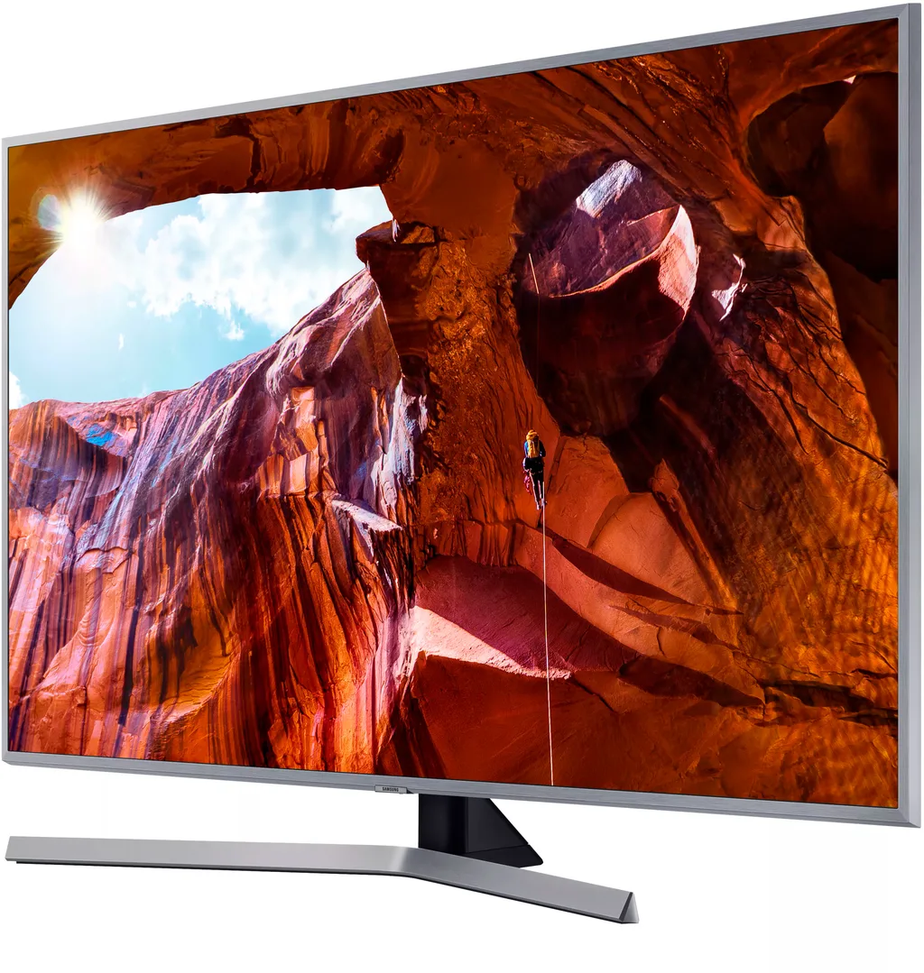 Телевизор Samsung 43" серия 7 UHD 4K Smart TV RU7470 серебристый — вид 2