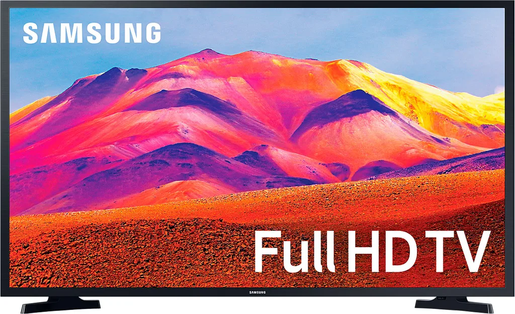 Телевизор Samsung 43" 1080p смарт 1080p, Процессор Crystal, Смарт-ТВ (2024) UE43T5202AUXRU