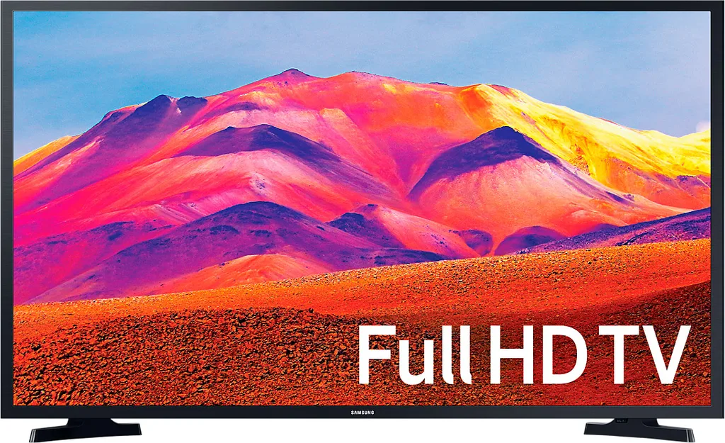 Телевизор Samsung 43" 1080p смарт 1080p, Процессор Crystal, Смарт-ТВ (2024) UE43T5272AUXRU