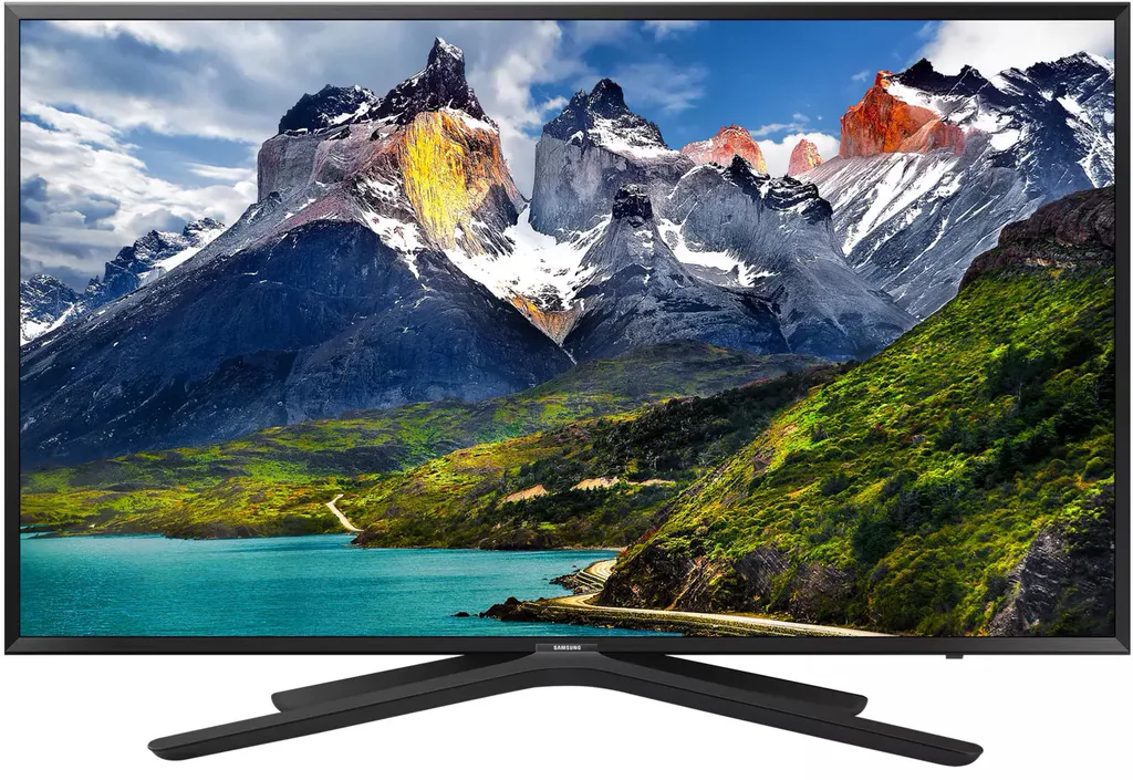 Телевизор Samsung 49" 1080p смарт 1080p, Процессор Crystal, Смарт-ТВ (2024) UE49N5500AUXRU