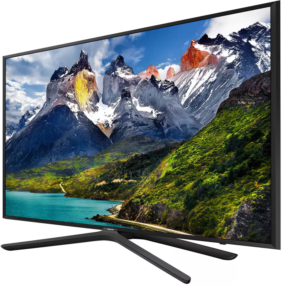 Телевизор Samsung 49" серия 5 FHD Smart TV N5500 черный — вид 2