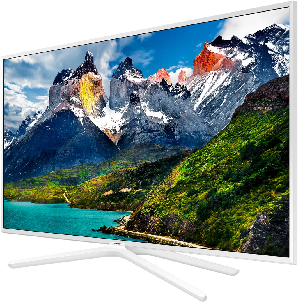 Телевизор Samsung 49" серия 5 FHD Flat Smart TV N5510 белый — вид 2