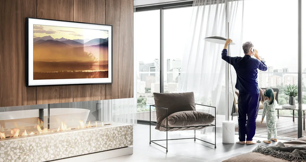 Телевизор Samsung 50" серия 7 UHD 4K Smart TV NU7097 черный — вид 4