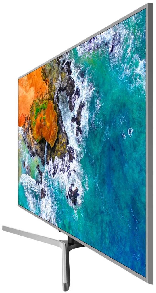 Телевизор Samsung 50" серия 7 UHD 4K Smart TV NU7470 серебристый — вид 3