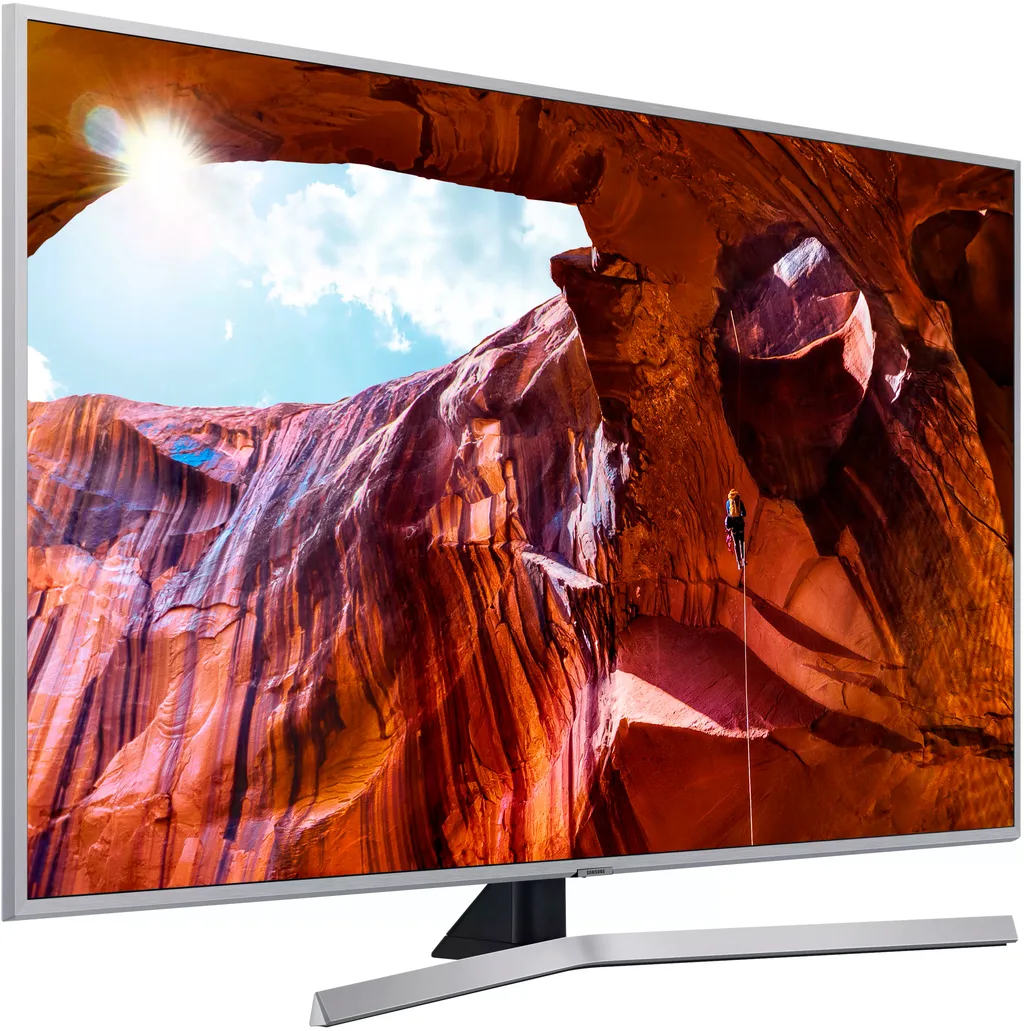 Телевизор Samsung 50" серия 7 UHD 4K Smart TV RU7470 серебристый — вид 3