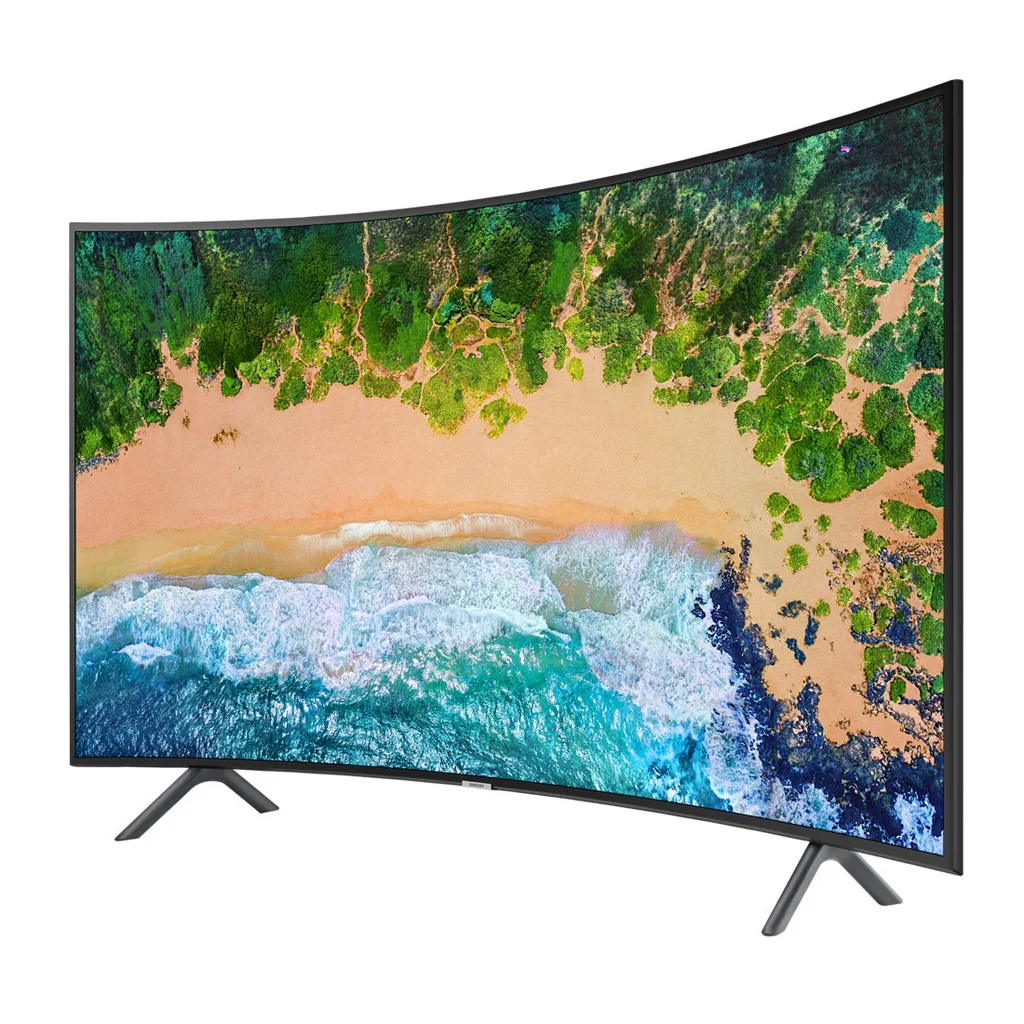 Телевизор Samsung 55" серия 7 UHD 4K Curved Smart TV NU7300 черный — вид 2