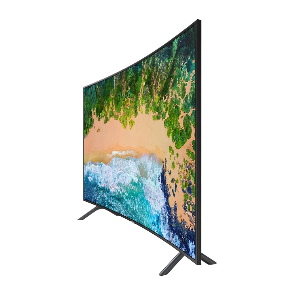 Телевизор Samsung 55" серия 7 UHD 4K Curved Smart TV NU7300 черный — вид 3