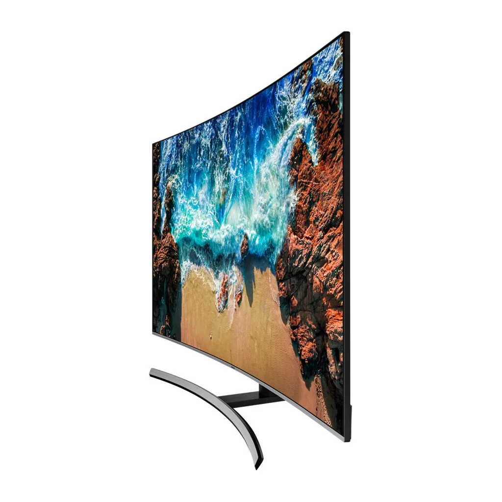 Телевизор Samsung 55" серия 8 Premium UHD 4K Curved Smart TV NU8500 черный — вид 3