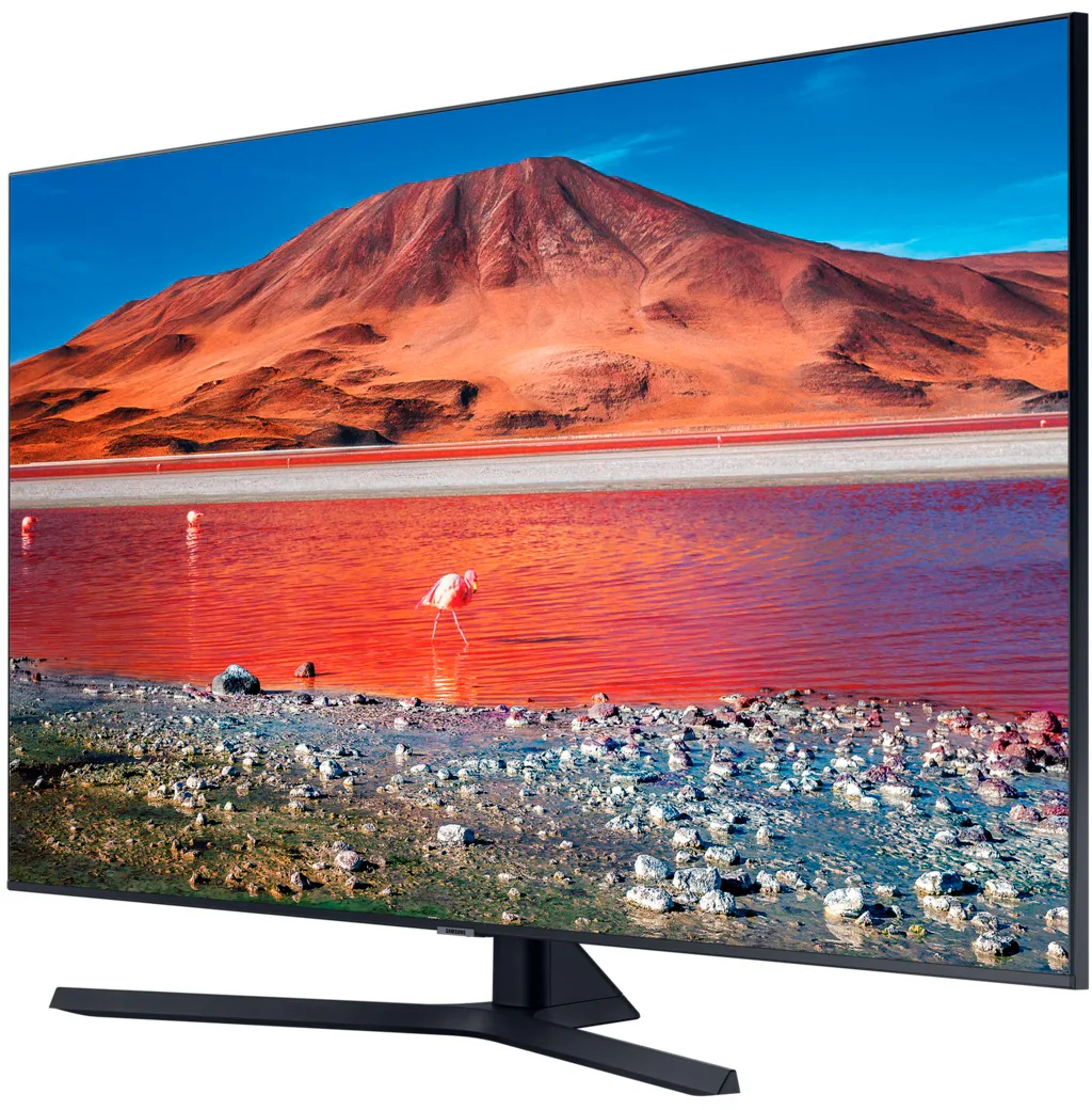 Телевизор Samsung 55" серия 7 Crystal UHD 4K Smart TV TU7570 серый — вид 2