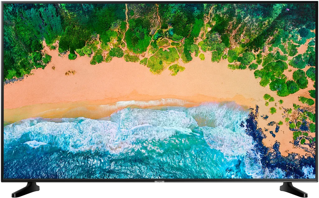 Телевизор Samsung 65" 4К смарт 4К, Процессор Crystal, Смарт-ТВ (2024) UE65NU7090UXRU