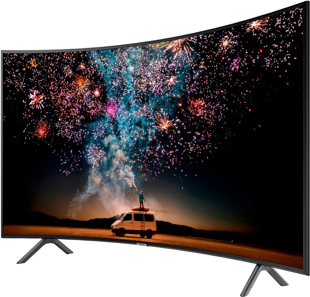 Телевизор Samsung 65" серия 7 UHD 4K Curved Smart TV RU7300 черный — вид 2