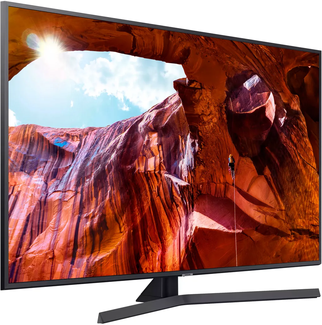 Телевизор Samsung 65" серия 7 UHD 4K Smart TV RU7400 титановый серый — вид 2